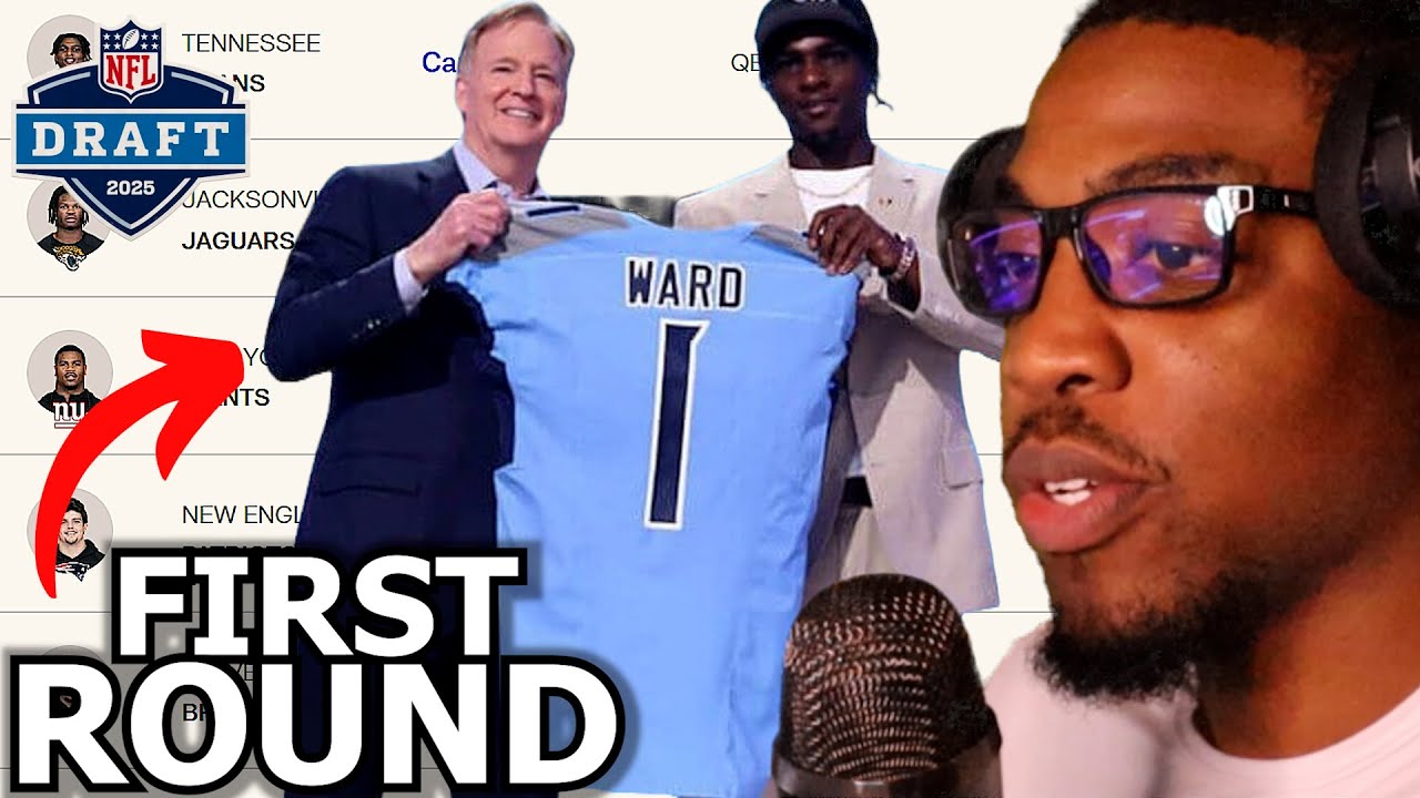 Reaction To The First Round | 2025 NFL Draft