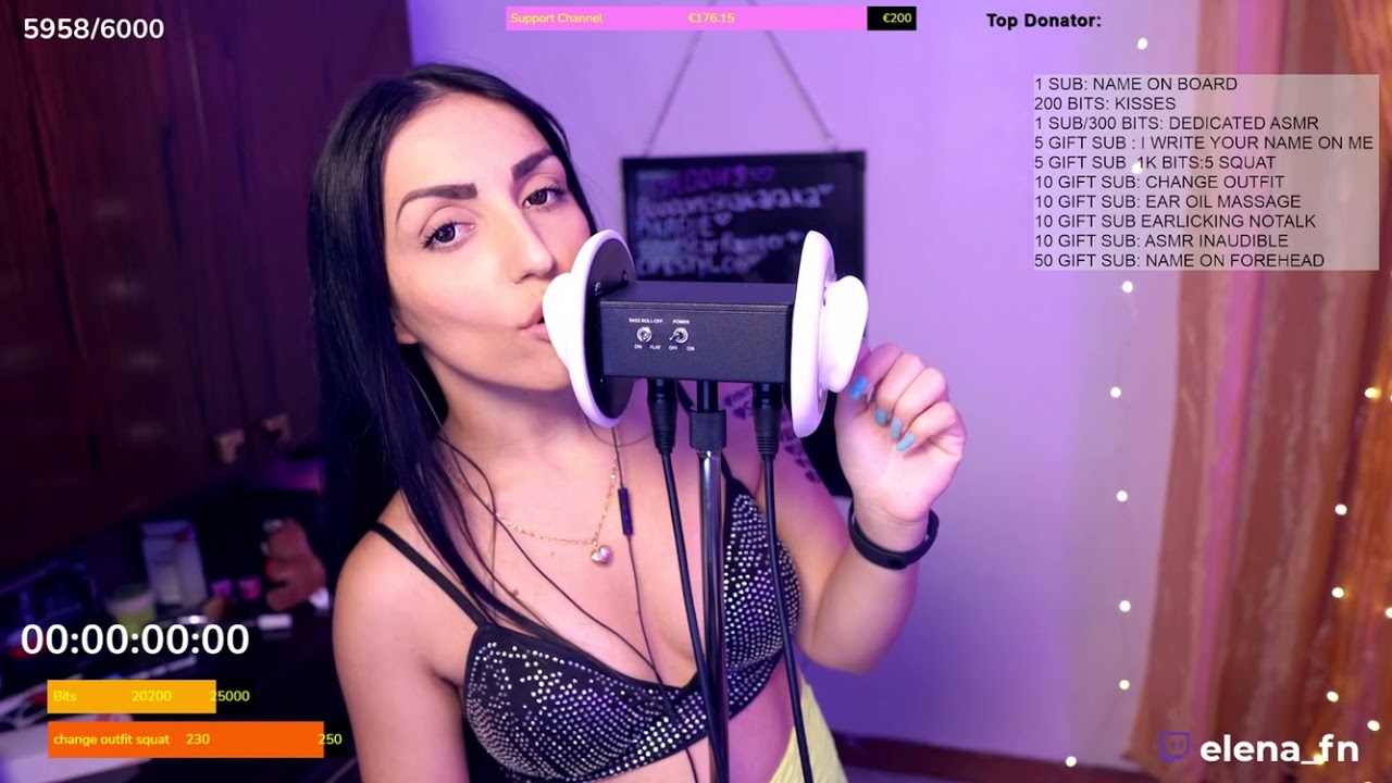 ASMR | Ear Licking (3Dio) Teen Brunette | ASMR #33