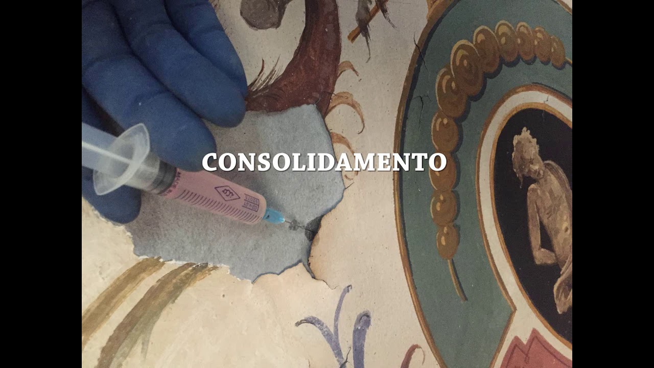 VIDEO RESTAURO PITTURE MURALI