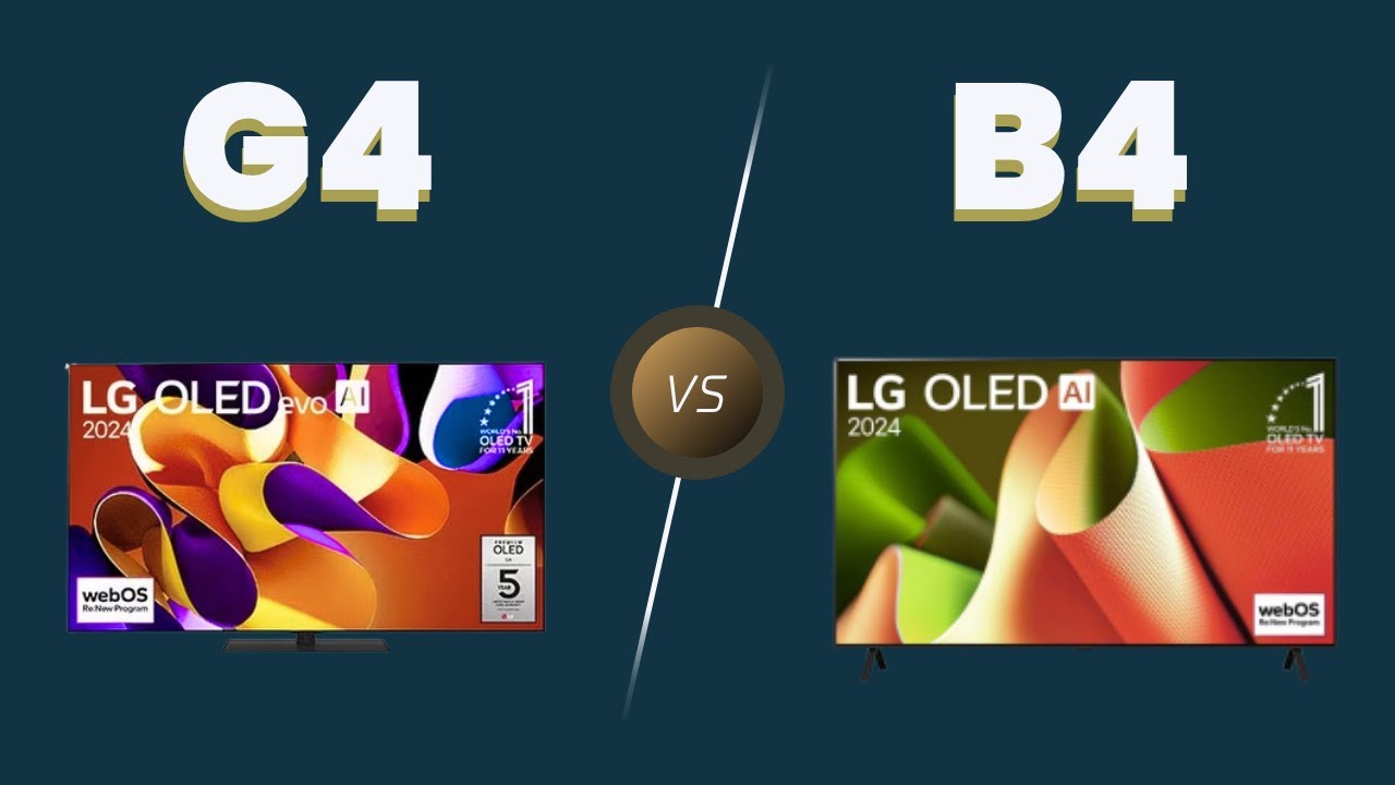 LG G4 vs LG B4 | Ultimate OLED TV Comparison 2025