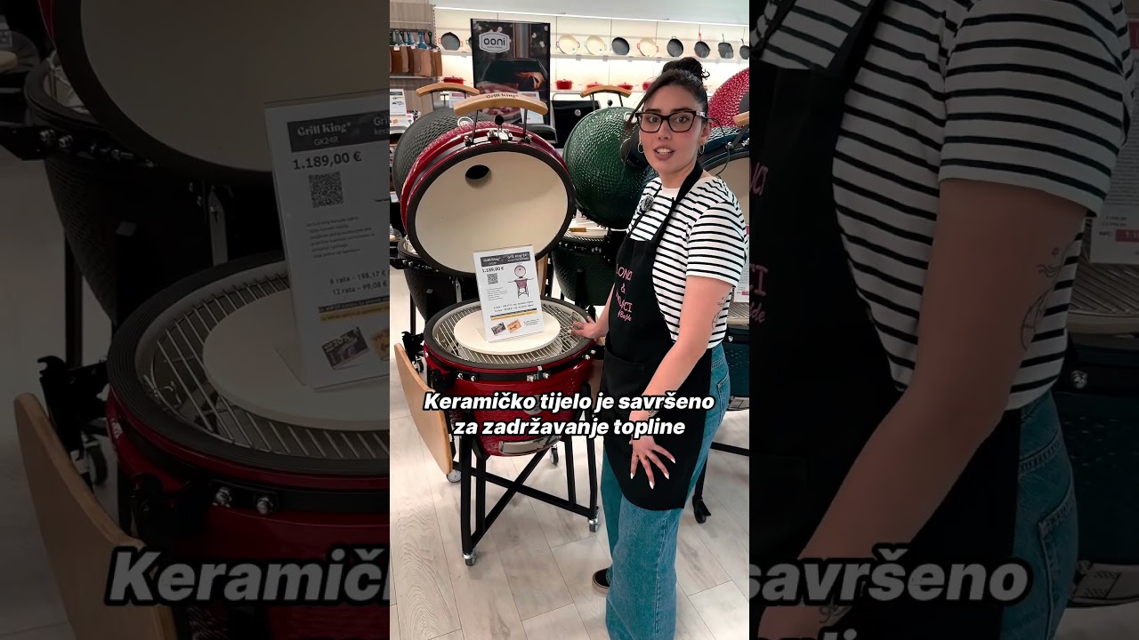 Grill King kamado za sve generacije #kamado #bbq