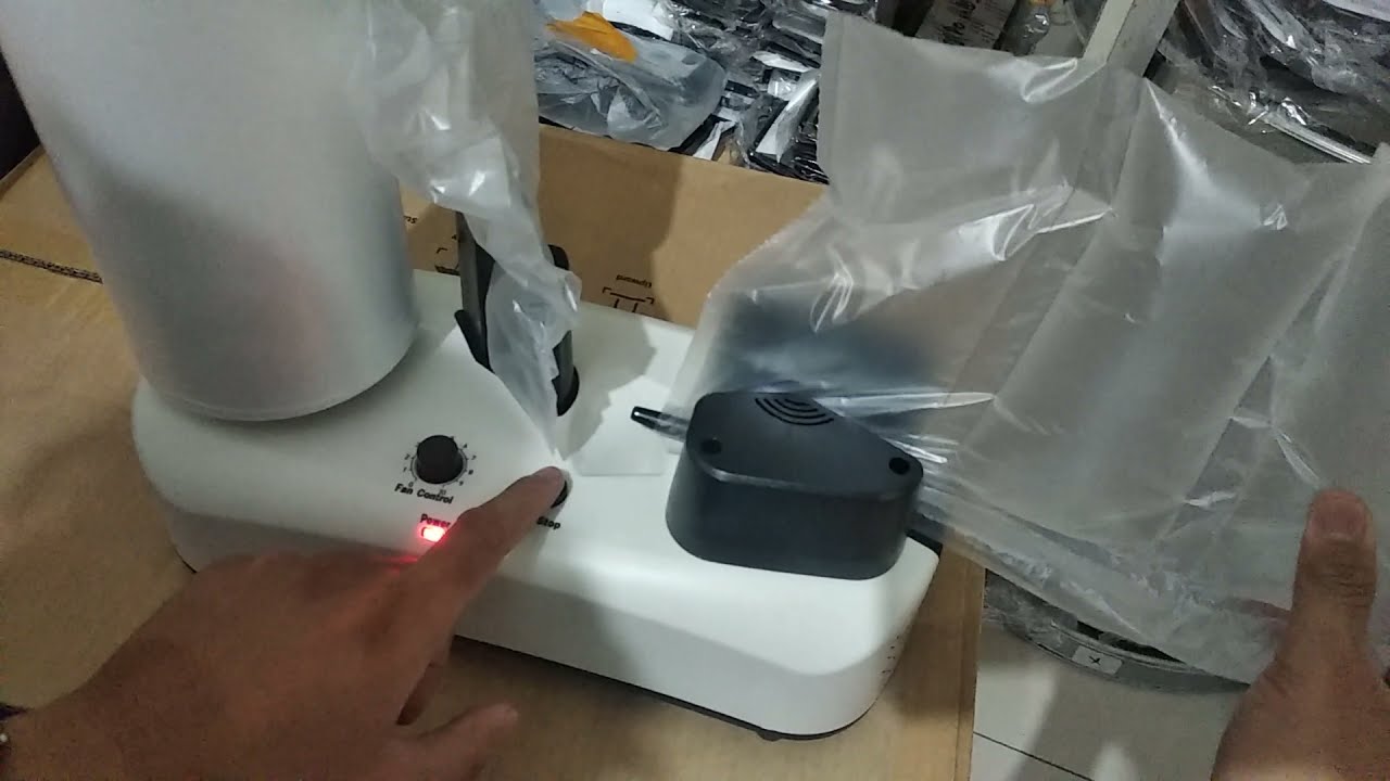 Tutorial Pemakaian Pengisi Udara Bubble Wrap Atau Air Pillow   Mesin YE300
