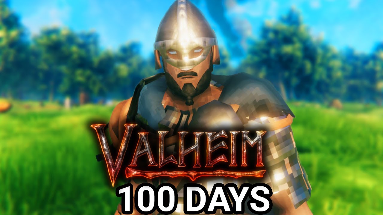 I Spent 100 Days in Valheim and Here's What Happened (Modded 2024)