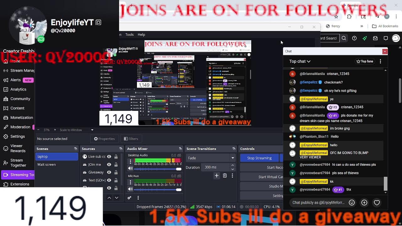 Day 1 Raising untill i get a blimp