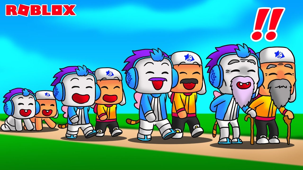 BABY DEL DAN MOCIL BERTAMBAH TUA SETIAP 1 DETIK DI ROBLOX!!