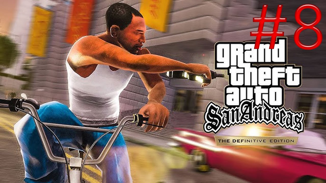 Gta San Andreas Definitive Edition #8 Roubando aparelhos de som para o OG LOC