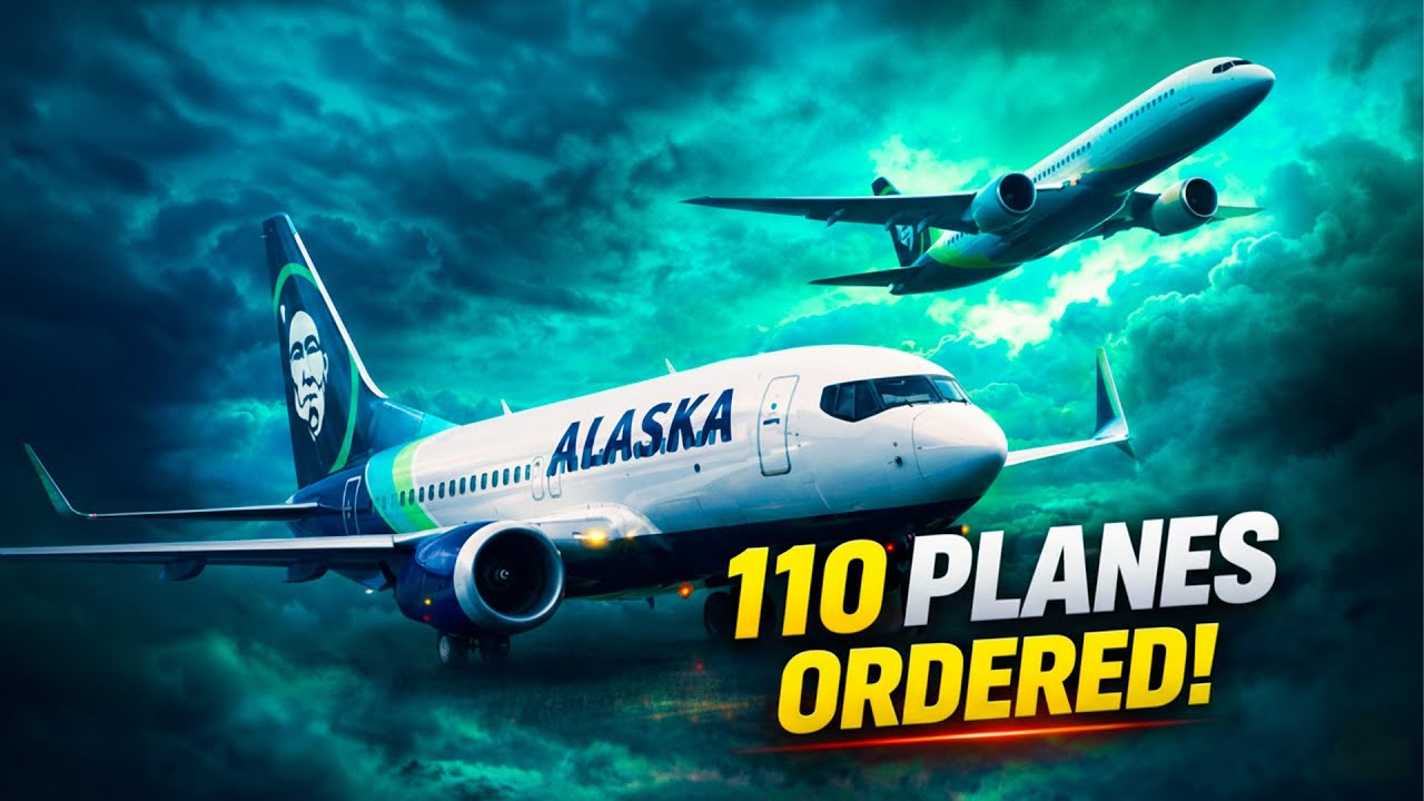 Alaska Airlines Places Historic Order for 110 Boeing Jets