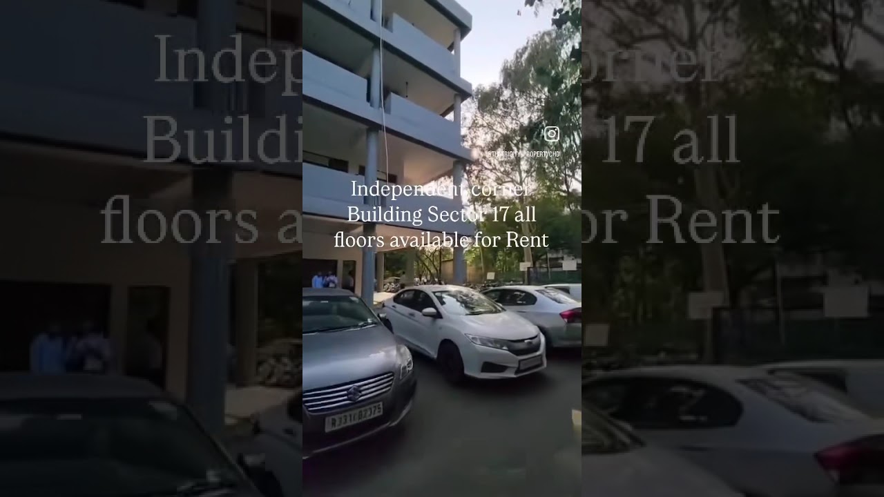 Corner showroom all floors available for rent Sector 17 Chandigarh 