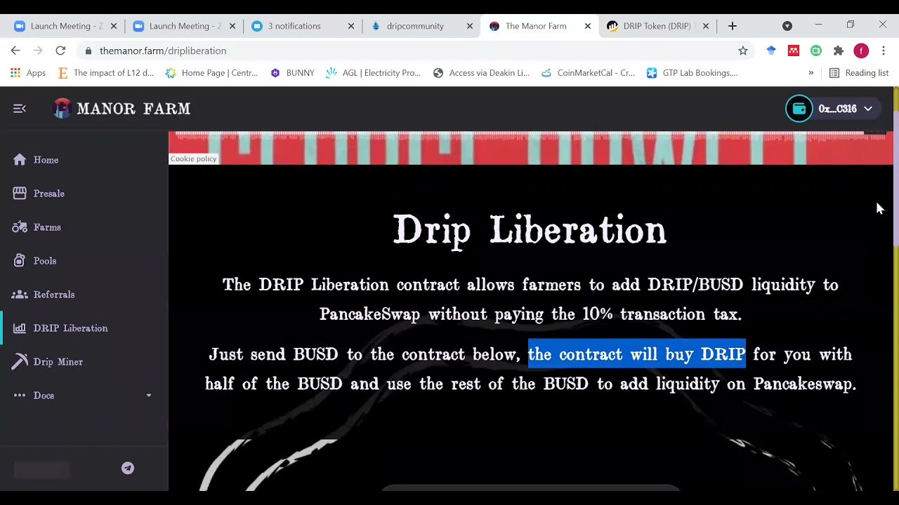 DRIP | THE MANOR FARM AND ANIMAL FARM | WHY SELLING DRIP IS A BAD IDEA BEFORE FARM LAUNCH