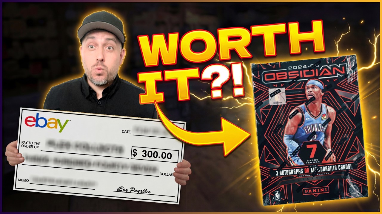 We Risked Our eBay Check on This Hobby Box…Worth It?! 😱😳