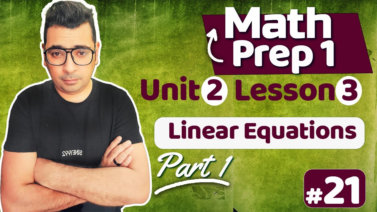Math | Linear Equations شرح_ماث #الصف_الأول_الإعدادي  🔴 #حل_المعاصر