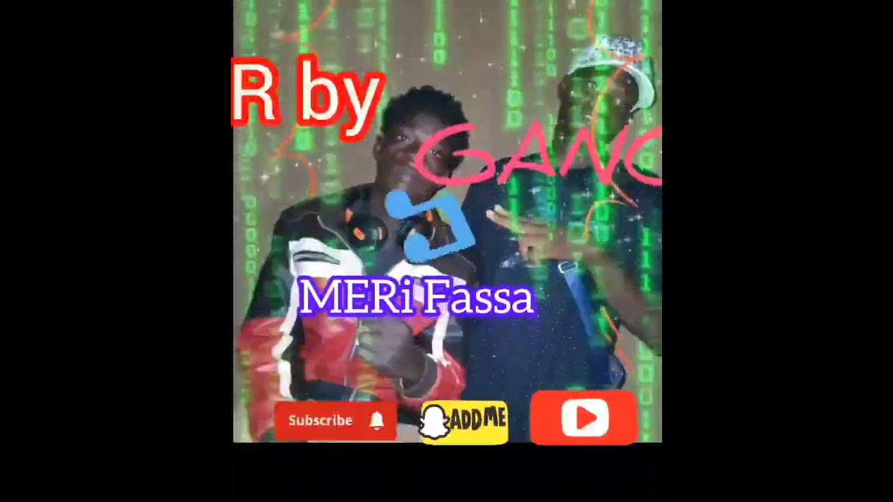 R. BY  GANG (( DÉDICACE MERRY SIDIBÉ)) 