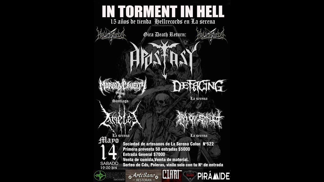 Morbid Cruelty - Sacrifice (Live In torment in hell, La Serena)