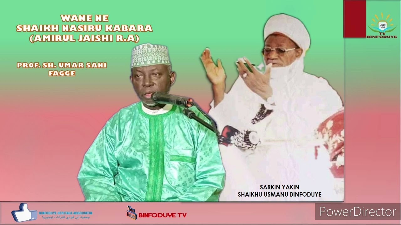 Wane ne Sh. Nasiru Kabara | Prof. Umar Sani Fage