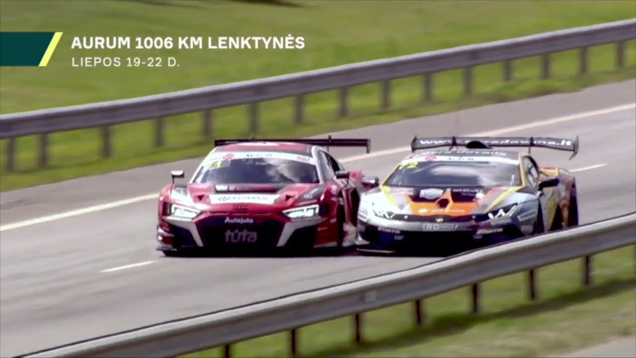 &bdquo;Aurum 1006 km&ldquo; lenktynės &ndash; liepos 19-22 d. tiesiogiai per TV6 ir tv3.lt