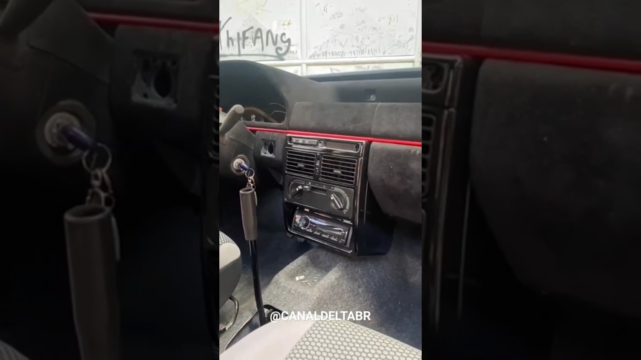 INTERNA TOTALMENTE MODIFICADA EM CASA FIAT UNO - T&Aacute; FICANDO TOP!