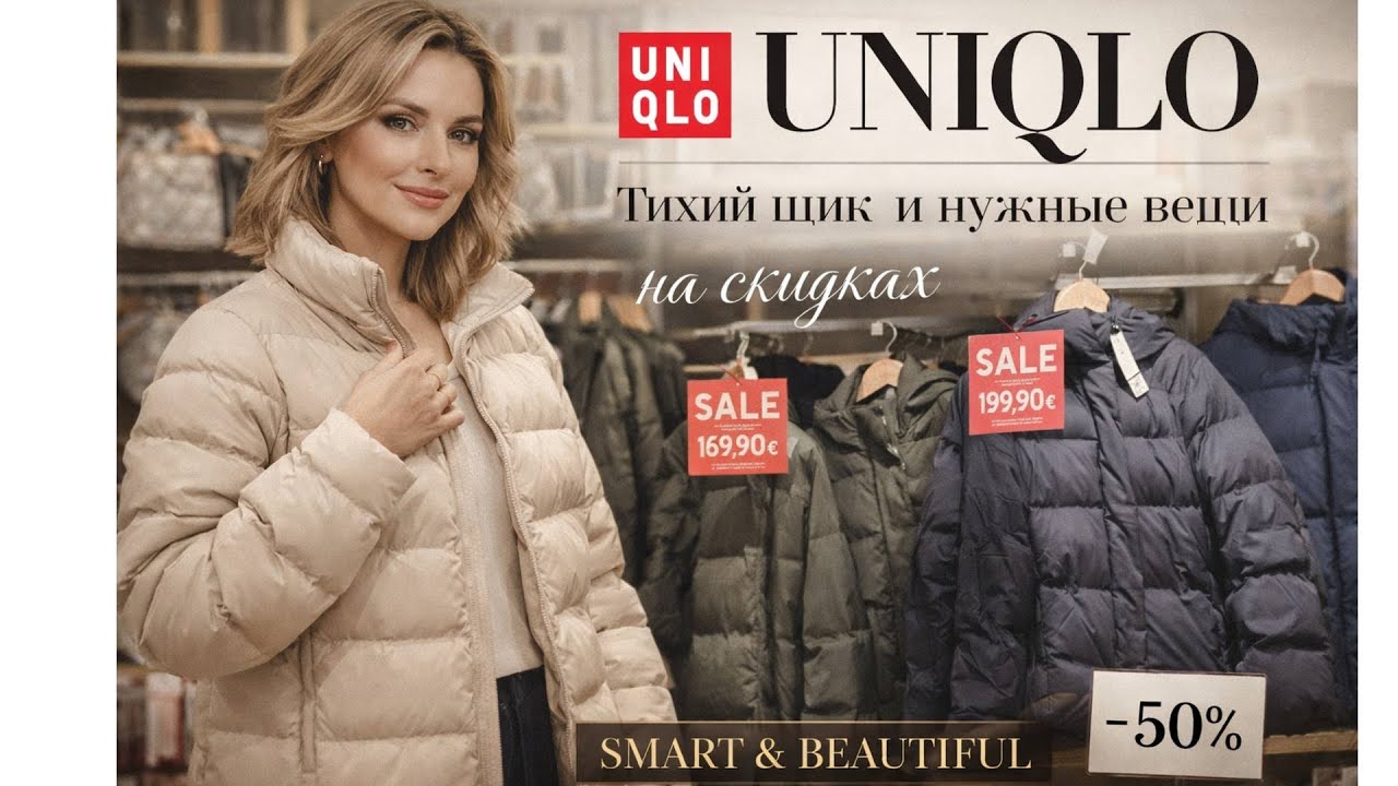 Тихий шик Uniqlo: нужные вещи на скидках#germany #unqlo #sale