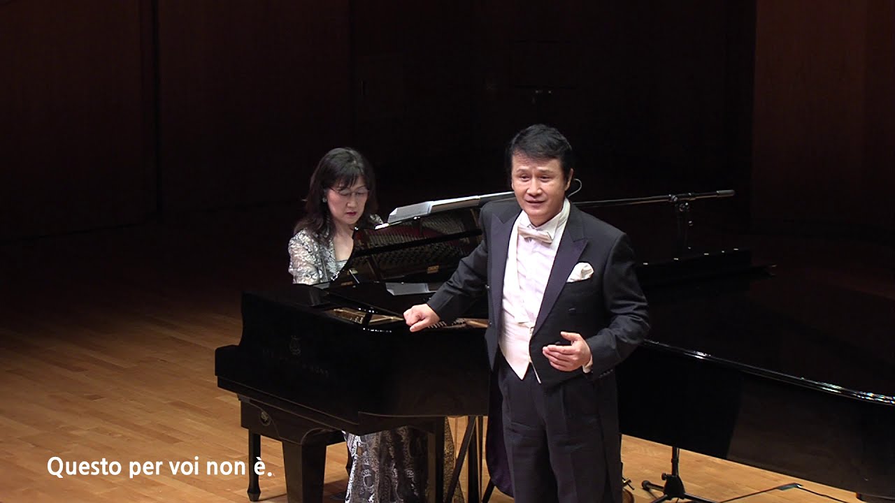 Almen se non poss’io - V. Bellini (Live) / Ten. Matteo Lee 테너 이영화
