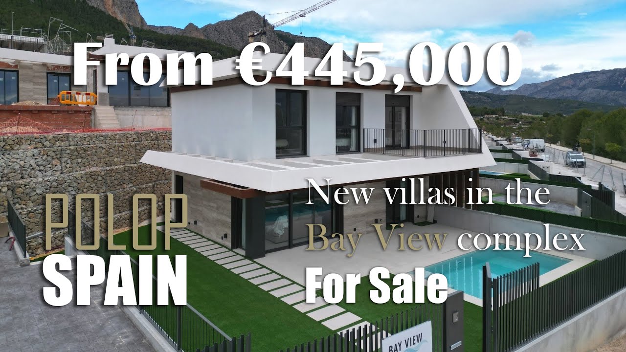 ✔️ Отдельные виллы на продажу в комплексе Bay View в Полопе, Испания 🇪🇸 Недвижимость в Испании - ...