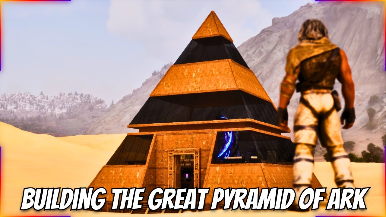 Ark Survival Ascended | PVE Pyramid Base Design