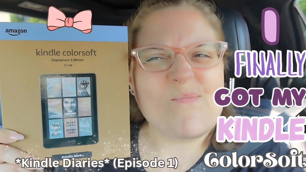 I FINALLY GOT MY KINDLE COLORSOFT! | Kindle Diaries Ep 1 ✨️📚🌻