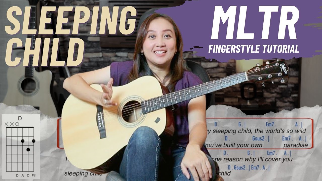 FINGERSTYLE TUTORIAL - SLEEPING CHILD (MLTR) - SEE N SEE GUITAR