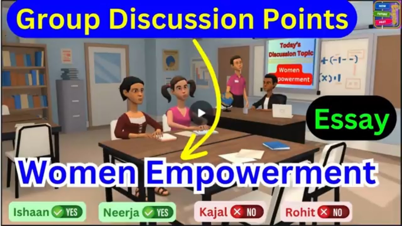 Group Discussion on Women Empowerment | Good Topics for Women's Group Discussion