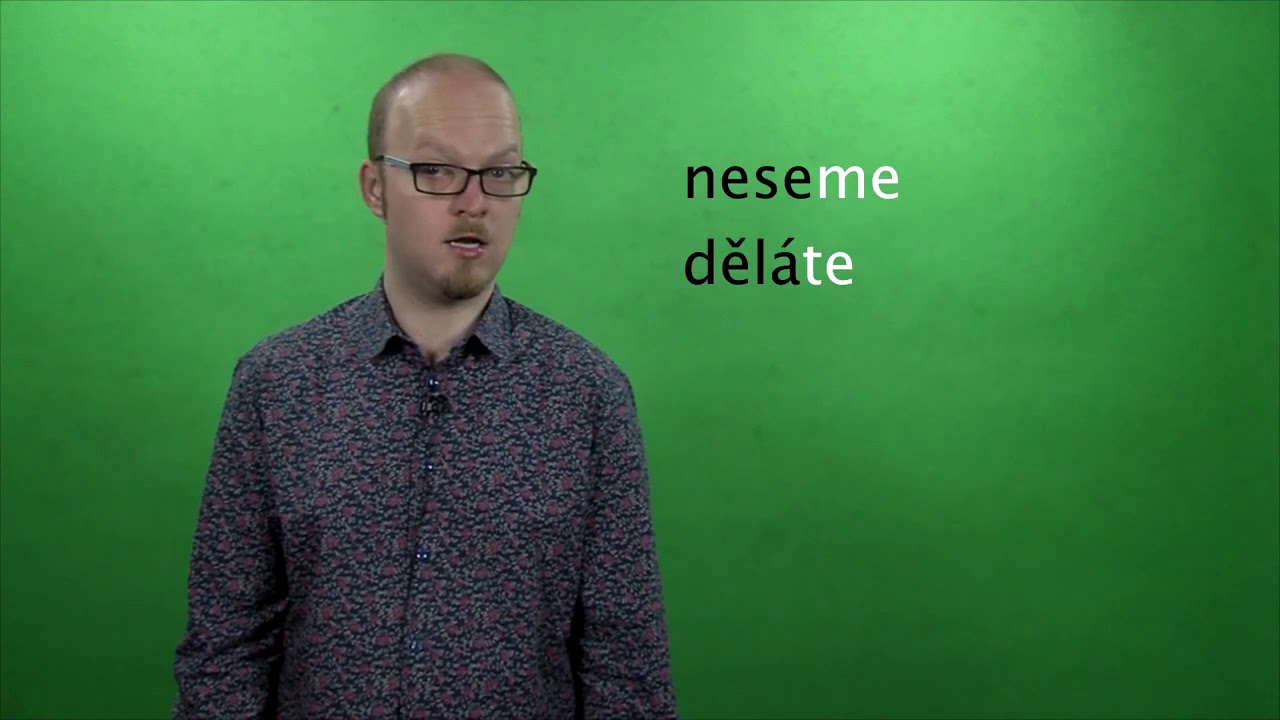 13 Morfologie: Morfologické kategorie sloves III, osoba, číslo