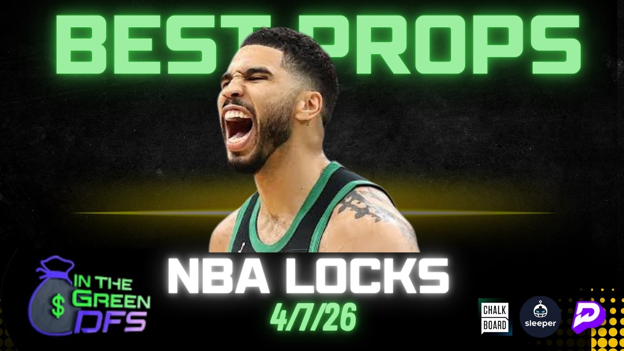 BEST NBA PROPS TODAY | BEST 5 BETS | TUESDAY 4/7/26 | BONUS MLB BET 🔥