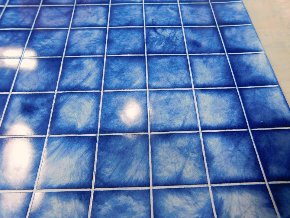 Dollhouse Miniature Faux Ceramic Tiles