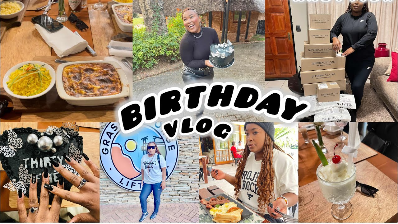 Birthday vlog|| Mpumalanga hazyview || Graskop Gorge || unboxing || nails|| bday dinner.