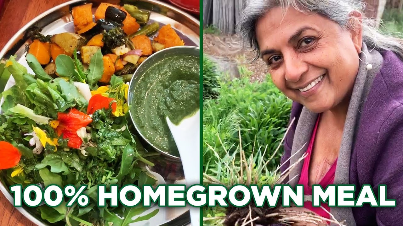 I Made Lunch From My Garden • Manju