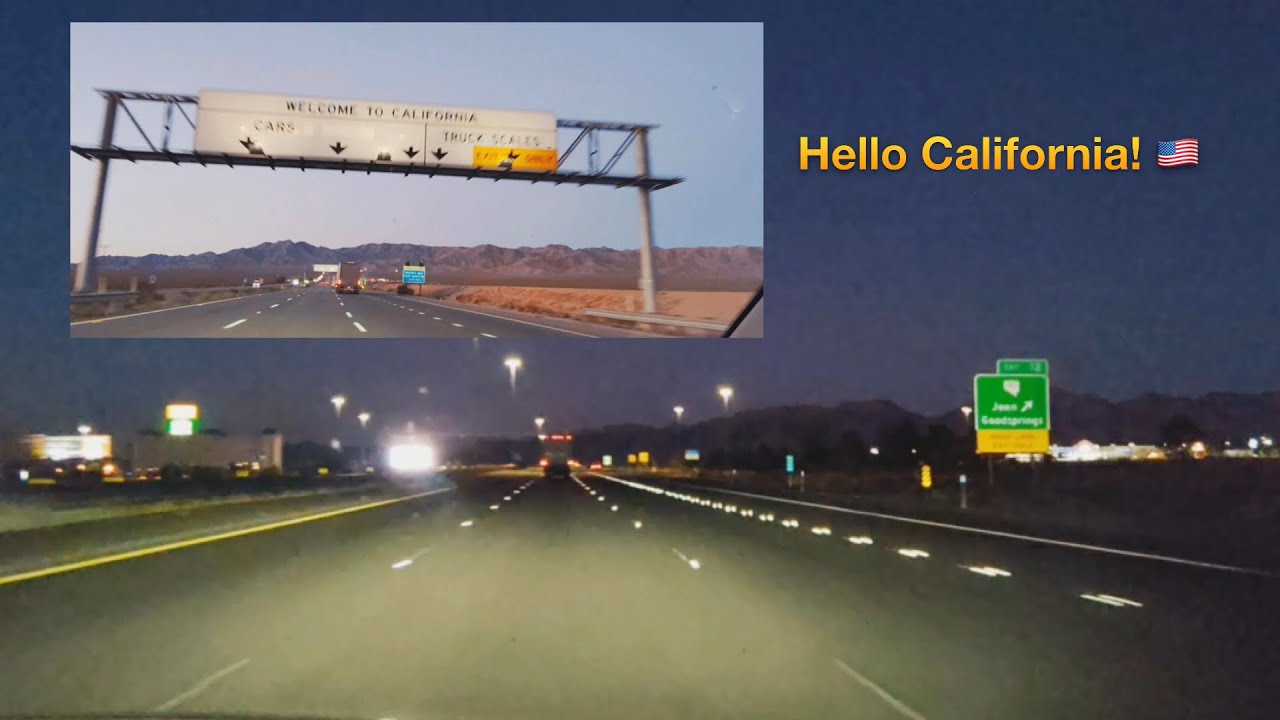 Crossing States Before Sunrise: Vegas to Cali Road Trip Begins