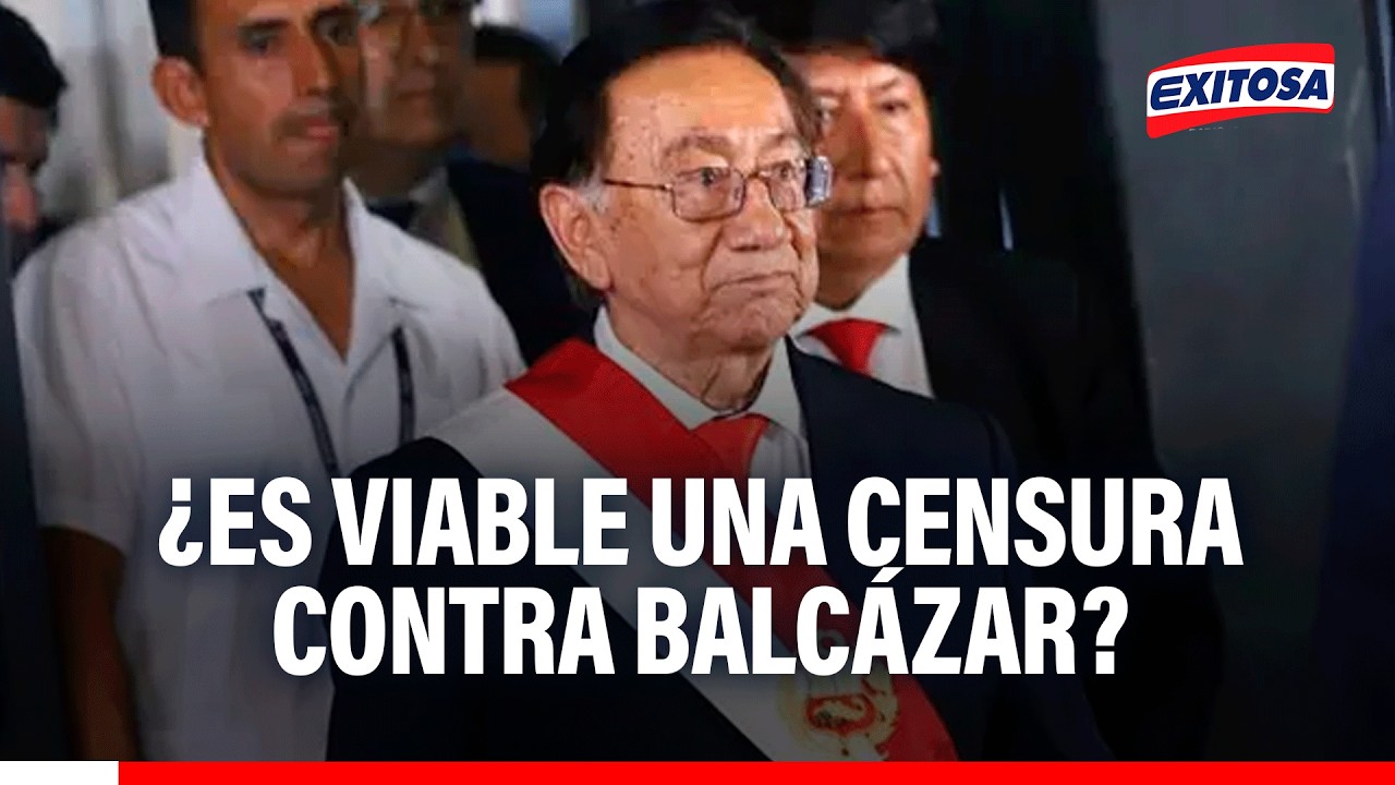 🔴🔵 José Balcázar NO debería afrontar una de censura, sugiere IDIS: 