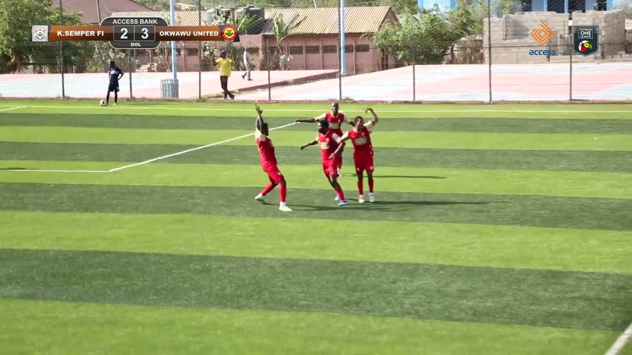 KOFORIDUA  SEMPER FI 2 - 3 OKWAHU UNITED  -  2023/24 ACCESS BANK  DIVISION ONE LEAGUE