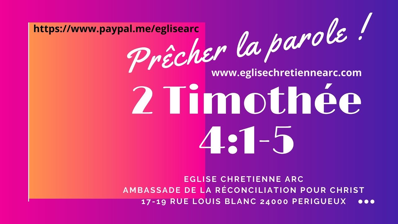 Pr&ecirc;che la parole