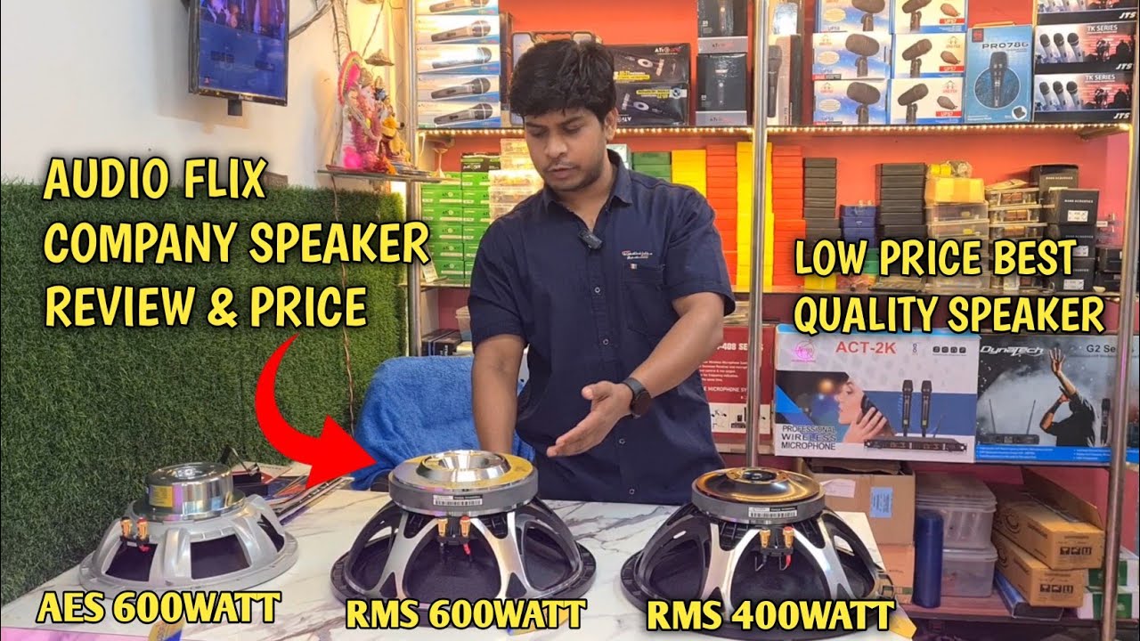 AUDIO FLIX COMPANY SPEAKER REVIEW & PRICE 😳 BEST QUALITY SPEAKER LOW PRICE ONLY 5****/-