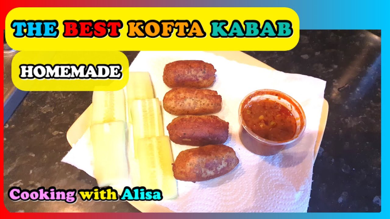 Kafta kabab Recipe | How to Make iraqi kofta kabab | kofta kabab by Cooking with Alisa