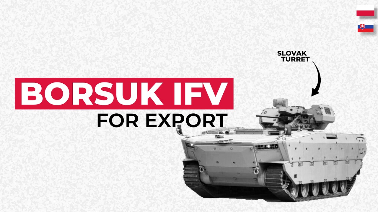 Poland's Borsuk IFV: Export Version Unveiled At Defence Exhibition