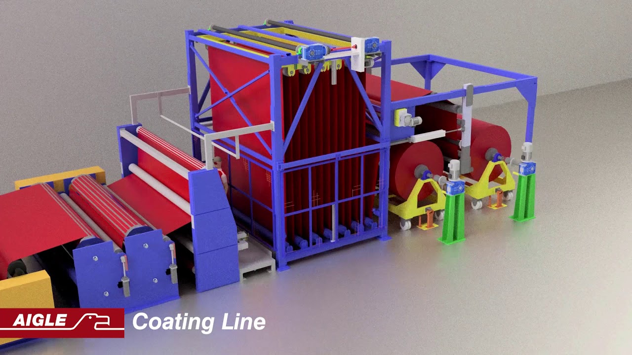 Aigle Coating, Printing and Flocking lines