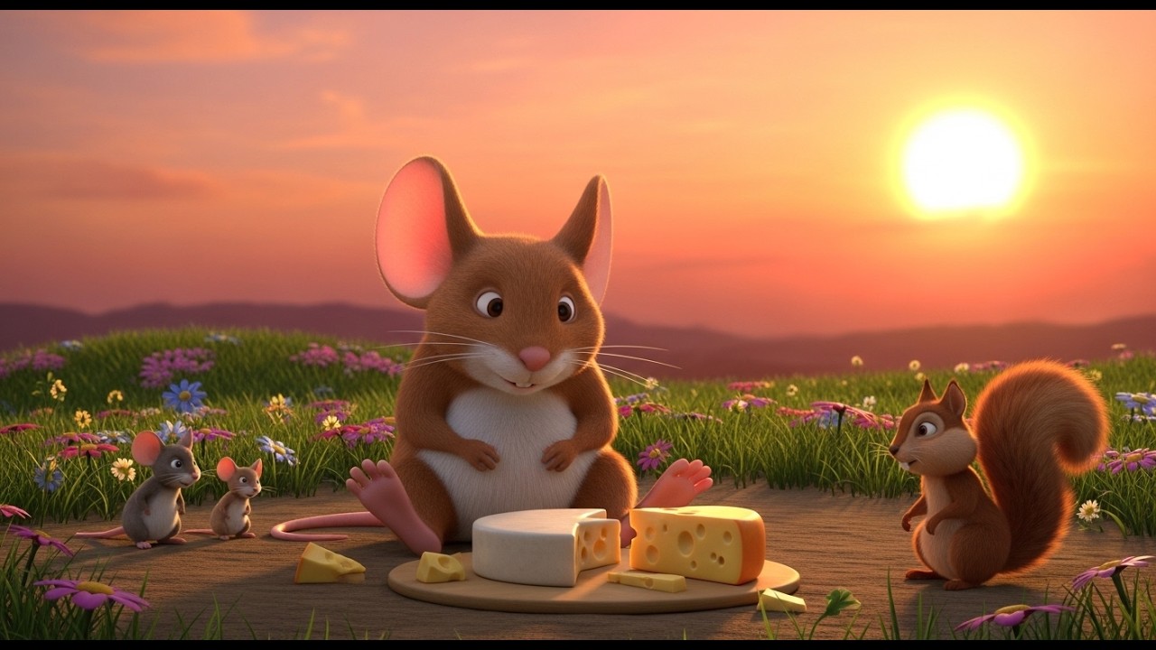 Little Mouse Cheese Party | Fun Animal Song for Kids | Toddler Sing Along
