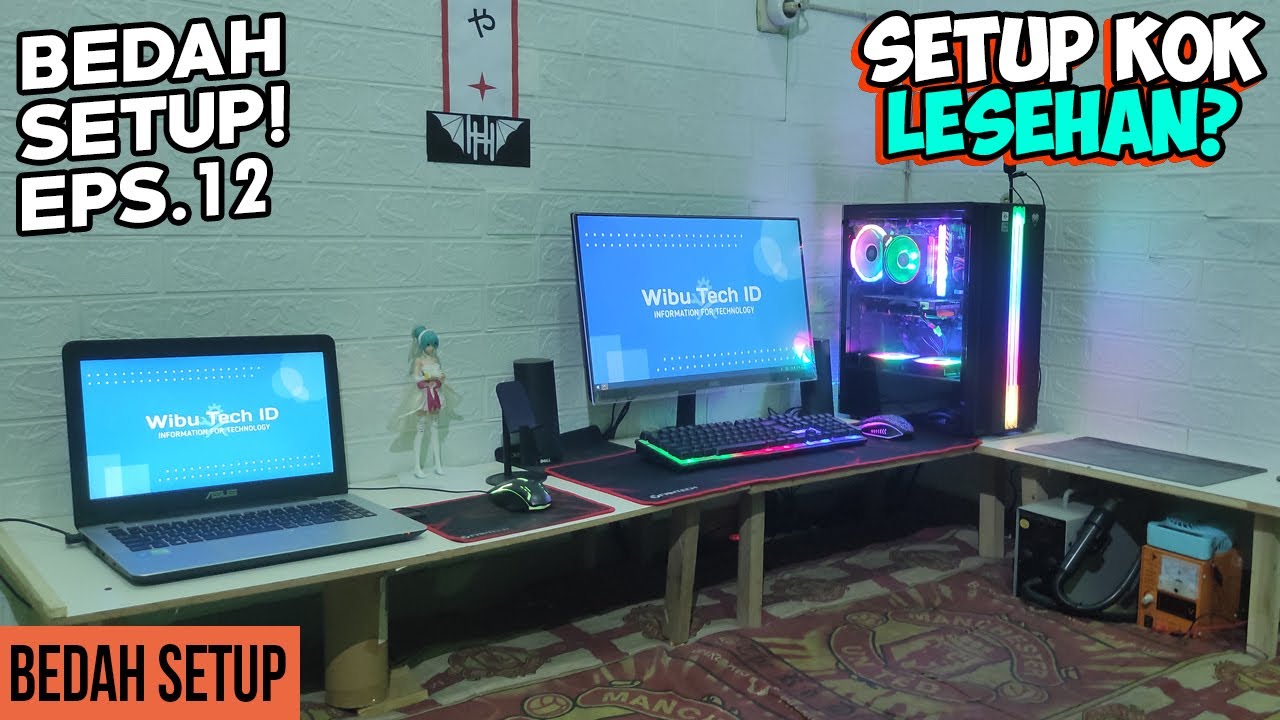 4 Setup Lesehan Low Bugdet Yang Biasa Aja🙄- Bedah Setup 12
