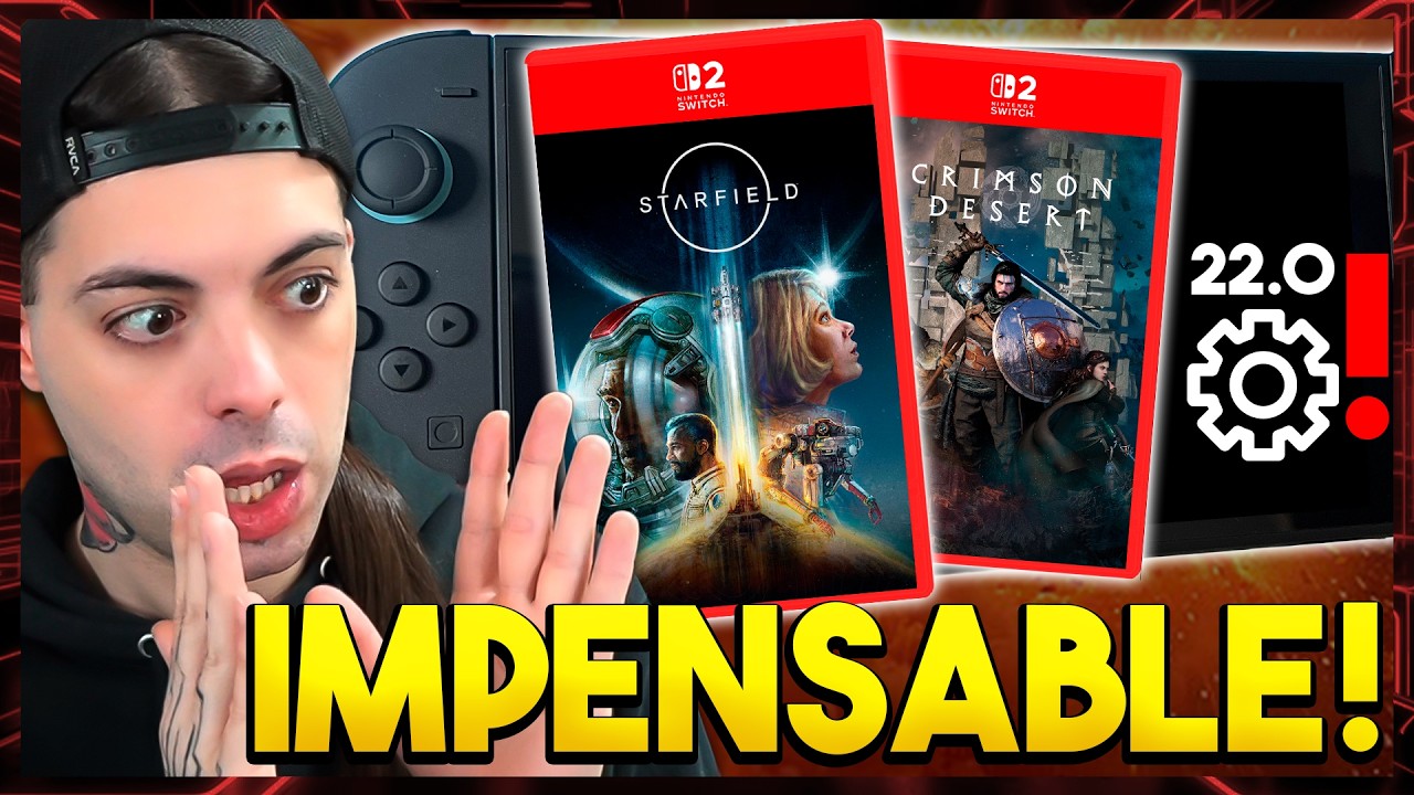 🔥 SWITCH 2 recibe juegos IMPENSABLES&hellip; y la actualizaci&oacute;n 22.0.0 trae M&Aacute;S cambios!