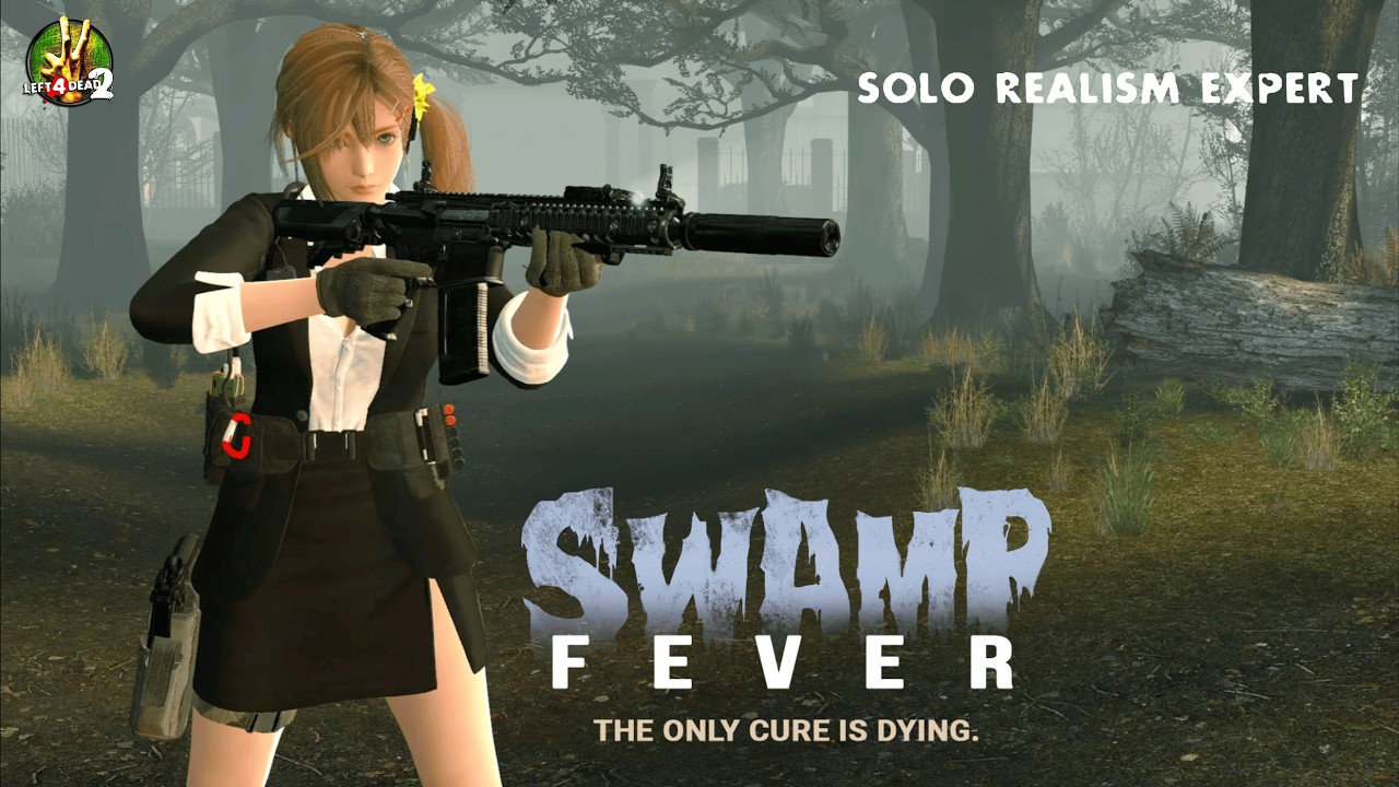 Left 4 Dead 2 - Swamp Fever - No Deaths - No Restarts - Solo Realism Expert
