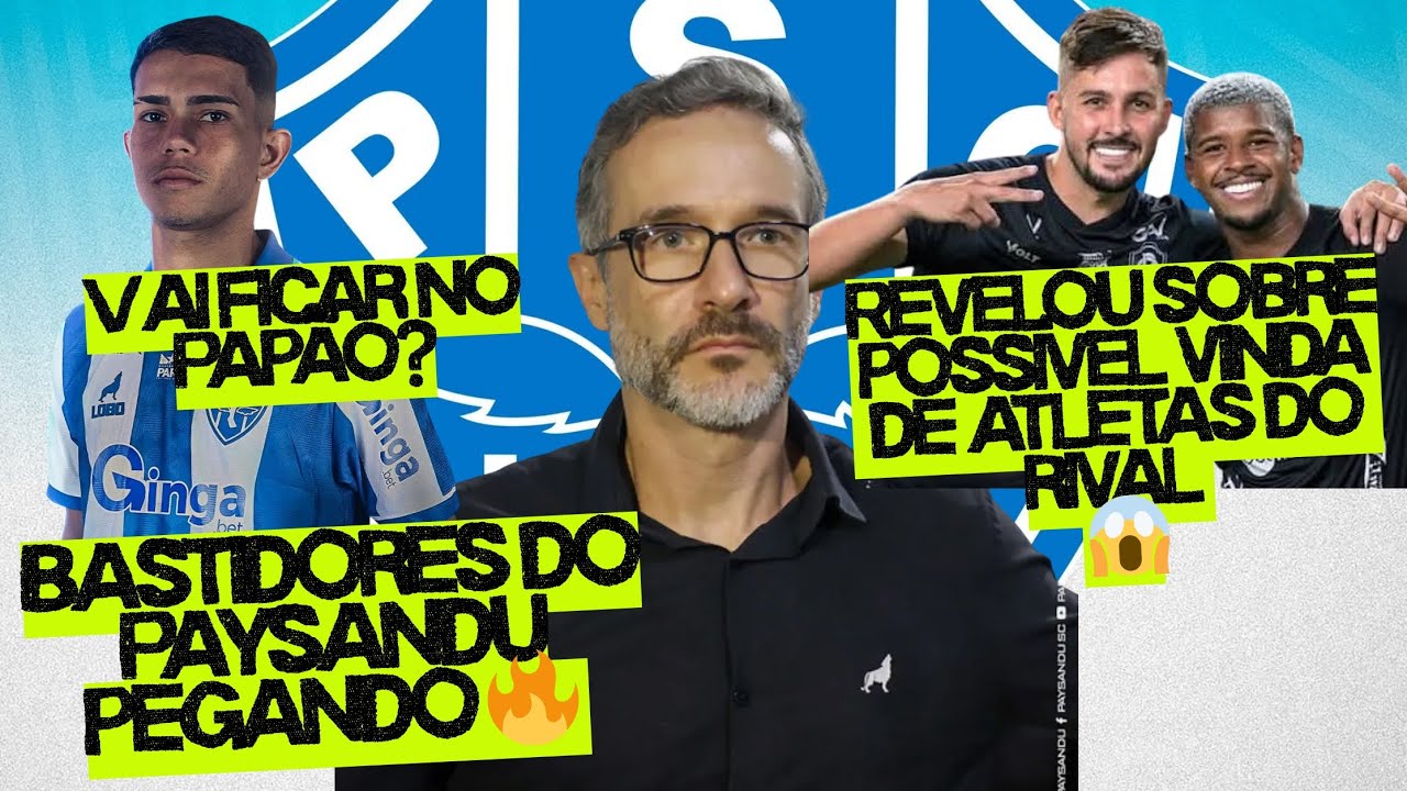 😱🚨🔥 BASTIDORES DO PAYSANDU A TODO VAPOR|VAI FICAR NO LOBO?|DUPLA ACERTANDO?