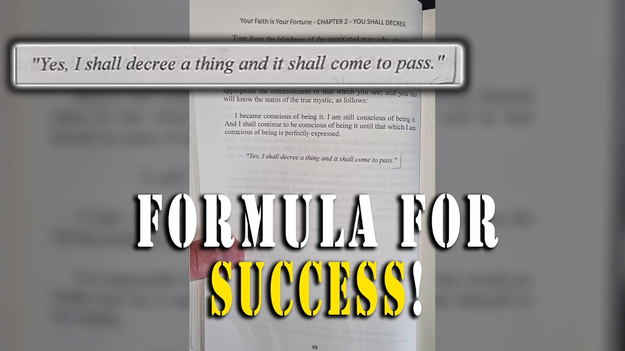 Neville Goddard - The Real Formula on NOT to Fail in Manifesting Success (Listen Everyday)