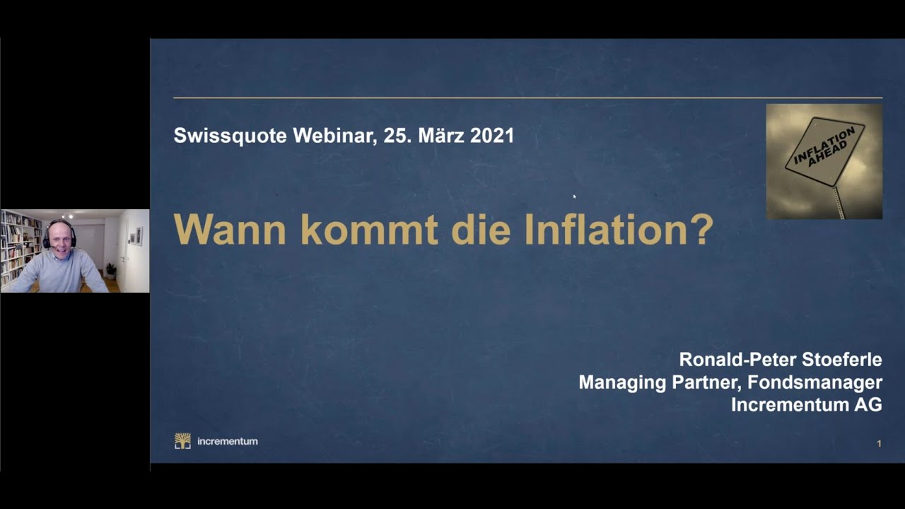 Wann kommt die Inflation?
