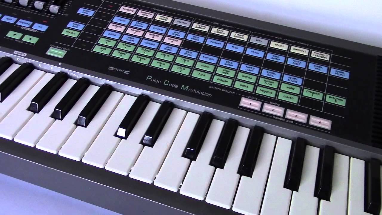 1987 CASIO SK-200 Vintage Sampling Keyboard