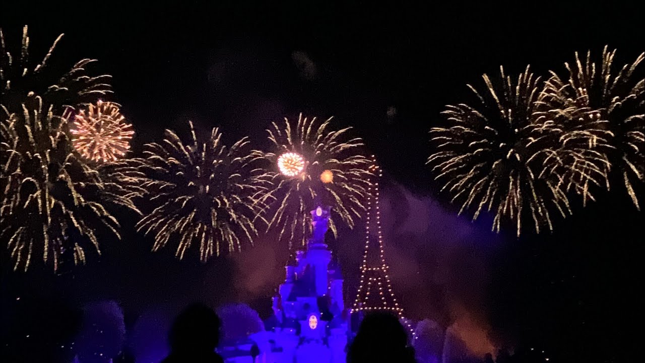 Feu d’artifice 14 Juillet 2022 - Disneyland Paris