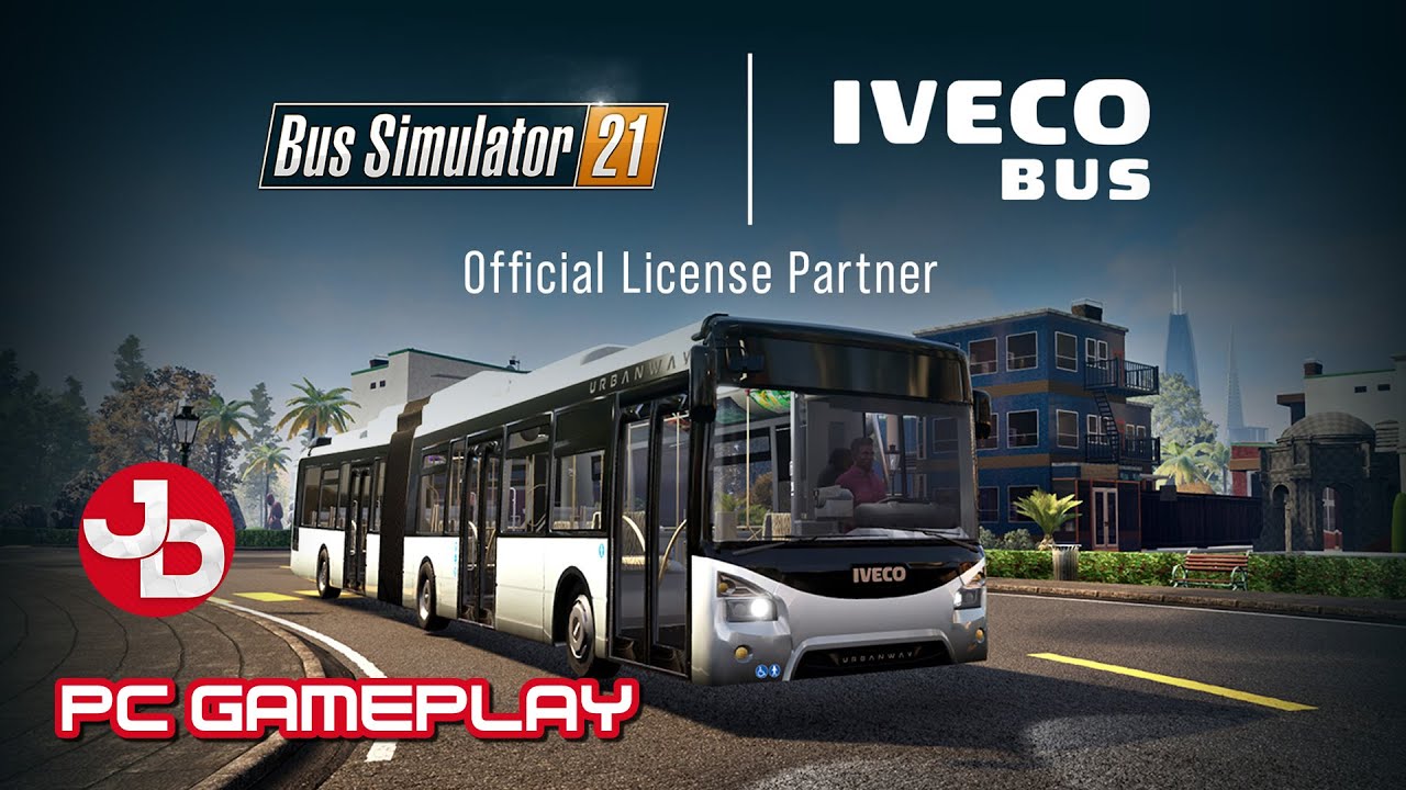 Bus Simulator 21 | Iveco 12m Bus | PC Gameplay 1440p 60fps